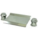 Double Handle Deck Mount 20" Water Fall Roman Tub Faucet Trim