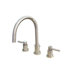 Widespread Bathroom Faucet with Double Lever Handles