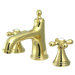 Heritage Widespread Bathroom Faucet with Double Cross Handles