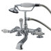 Hot Springs Deck Mount Clawfoot Tub Faucet with Handshower