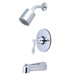 Century Single Handle Pressure Balanced Tub and Shower Faucet