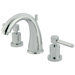 Concord Double Handle Widespread Bathroom Faucet With Brass Pop-up