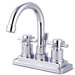 Concord Double Handle Deck Mount Bathroom Faucet