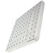 Claremont Full Spray Fortress Square Rain Shower Head
