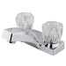 Centerset Bathroom Faucet with Double Knob Handles