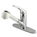 Daytona Single Handle Centerset Kitchen Faucet with Pullout Side Spray