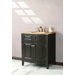 Seville Single 32" Bathroom Vanity in Black