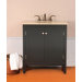 Padora Single 32" Bathroom Vanity in Black