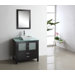 Brentford 36" Single Bathroom Vanity Set in Espresso