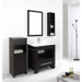 Masselin Single 32" Bathroom Vanity Set in Espresso