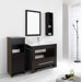 Masselin Single 40" Bathroom Vanity Set in Espresso