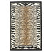 Capri Black Leopard Rug