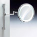 9" Fluorescent Light Adjustable and Extendable 3X Magnifying Mirror