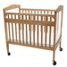 Wooden Window Crib with Safety Gate