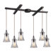 Menlow Park 6 Light Pendant