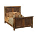 Barnwood Inset Panel Bed