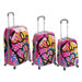 Vision 3 Piece Polycarbonate/ABS Spinner Luggage Set