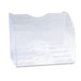 Two-Way Organizer, Three Sections, Plastic, 8 3/4w x 10 3/8d x 13 5/8h, Clear                                                