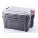 24 Gallon ActionPacker Storage Container in Black