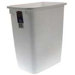 21 Quart Wastebasket in White