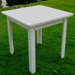 Square Cedar Dining Table