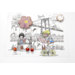 City Kidz  Placemat in Black