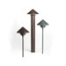 One Tier Textured Midnight Spruce Path Light