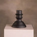 Outdoor Pedestal Mount  in Painted Black