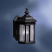 Kirkwood  Outdoor Wall Lantern in Black