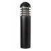 High Intensity Discharge Round Top Fixture Head in Textured Black