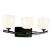 Brinbourne  Vanity Light in Anvil Iron