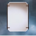 Polygon Beveled Mirror in Oiled Bronze