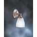 Ansonia Wall Sconce in Brushed Nickel