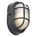 Outdoor Wall Lantern in Black