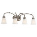 Durham  Vanity Light in Antique Pewter
