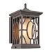 Mackenzie  Outdoor Wall Lantern in Architectural Bronze