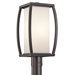 Bowen One Light Outdoor Post Lantern in Architectural Bronze