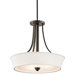 Glissade 3 Light Convertible Semi Flush Mount