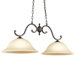 Feville 2 Light Island Chandelier