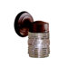 Outdoor Incandescent Jelly Jar Lantern in Tannery Bronze