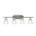 Ansonia  Wall Sconce in Brushed Nickel