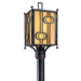 Aberdeen  Post Lantern in Fired Iron