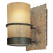 Bamboo  Bath Wall Sconce in Bamboo Bronze
