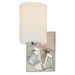 Tate  Bath Wall Sconce in Polished Nickel