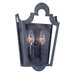 Rhodes Two Light Wall Sconce in Old Silver