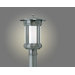 Highland Park  Post Lantern in Antique Nickel
