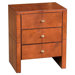 Barrister's 3 Drawer Nightstand