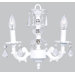Stacked Glass Ball 3 Light Chandelier