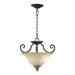 Capella 2 Light Convertible Inverted Pendant