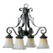 Delphi 4 Light Nook Chandelier